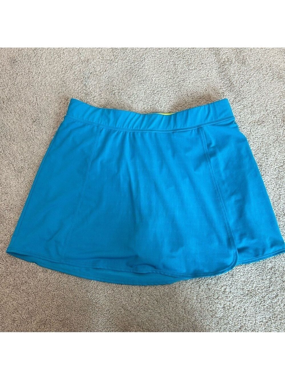 Blue golf tennis wrap skort skirt Sz M